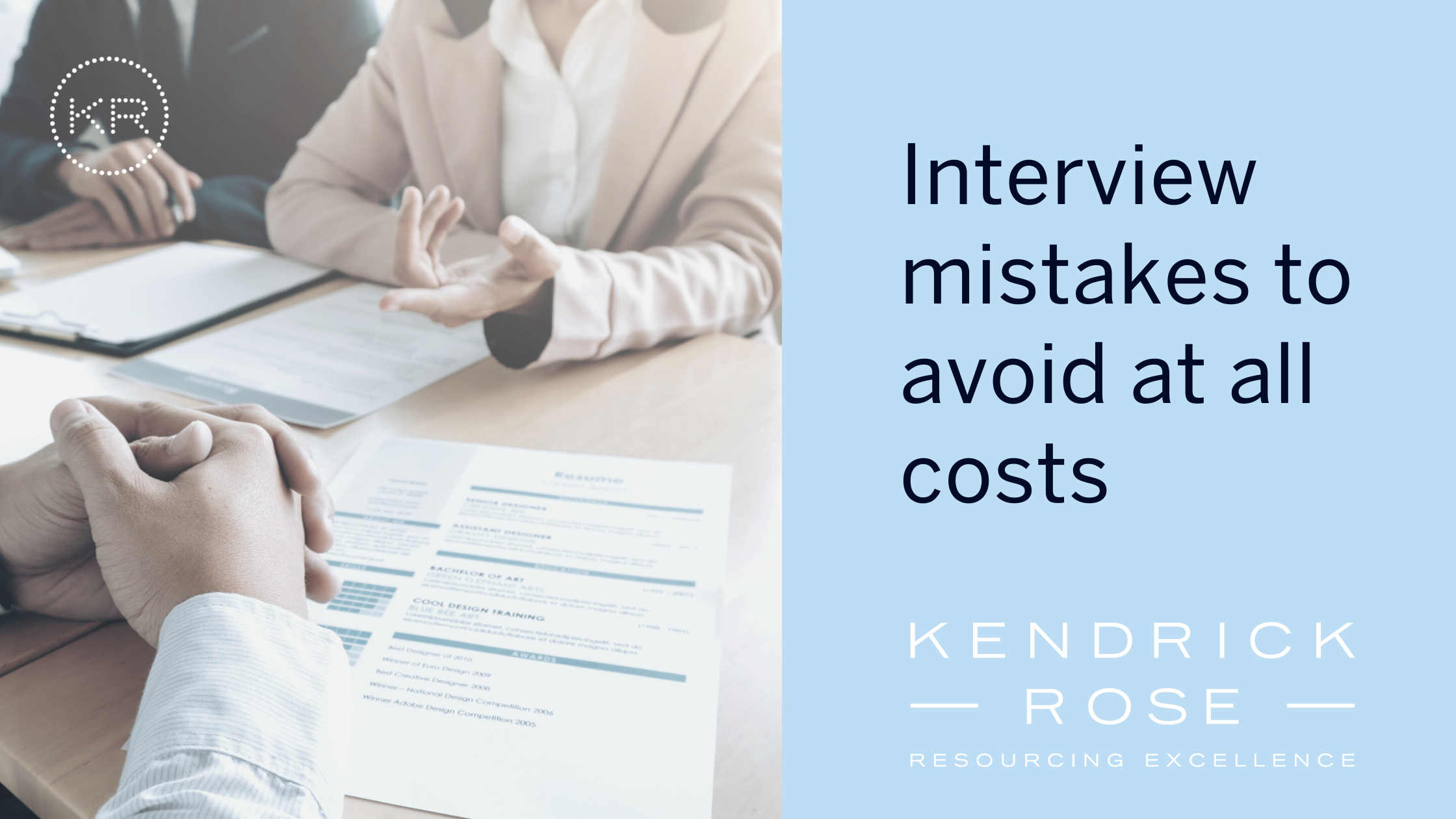 Blog Interview Mistakes To Avoid