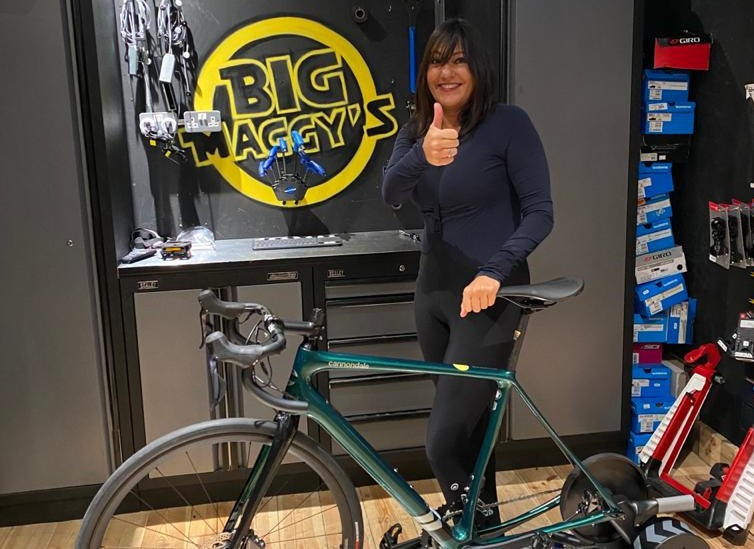 Shelley With Bike 1