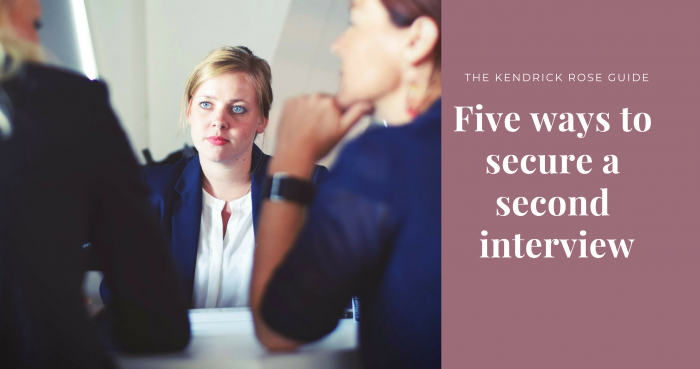 Five Ways To Secure A Second Interview 2