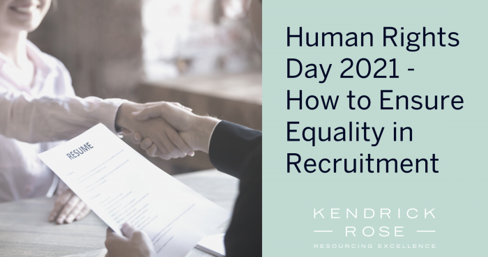 Equality In Recruitment